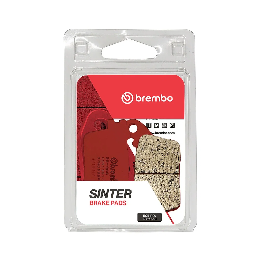 07HO59SP – BREMBO Brake Pad, Sintered Compound Set Of 2 77.2 Millimeter Width x 46.7 Millimeter Height x 8.9 Millimet...